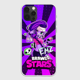 Чехол для iPhone 12 Pro Max с принтом Emz Brawl stars ЭМЗ , Силикон |  | brawl | brawl stars | brawlstars | brawl_stars | emz | jessie | амз | бравл | бравлстарс | эма | эмз