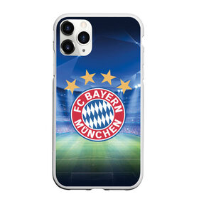 Чехол для iPhone 11 Pro матовый с принтом Бавария Мюнхен , Силикон |  | bauern munchen | bayern | bayern munich | fc bayern | fc bayern munchen | fc bayern munich | бавария | бавария мюнхен | лига чемпионов стадион | лч | фк бавария | фк бавария мюнхен | футбол | футбольный стадион