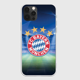 Чехол для iPhone 12 Pro Max с принтом Бавария Мюнхен , Силикон |  | bauern munchen | bayern | bayern munich | fc bayern | fc bayern munchen | fc bayern munich | бавария | бавария мюнхен | лига чемпионов стадион | лч | фк бавария | фк бавария мюнхен | футбол | футбольный стадион