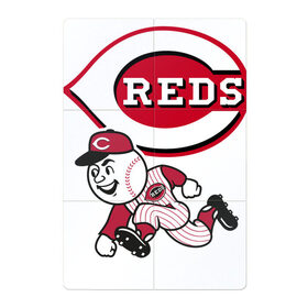 Магнитный плакат 2Х3 с принтом Cincinnati reds , Полимерный материал с магнитным слоем | 6 деталей размером 9*9 см | Тематика изображения на принте: baseball | cincinnati | gamer | reds | sport | team | usa | бейсбол | игрок | спорт | сша | цинциннати