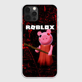 Чехол для iPhone 12 Pro Max с принтом ROBLOX PIGGY - СВИНКА ПИГГИ , Силикон |  | Тематика изображения на принте: pig | piggy | roblox | игра | компьютерная игра | логотип | онлайн | онлайн игра | пигги | поросенок | роблакс | роблокс | свинка | свинья