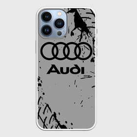 Чехол для iPhone 13 Pro Max с принтом AUDI   АУДИ ,  |  | Тематика изображения на принте: audi | auto | felb | logo | moto | quattro | sport | symbol | авто | автомобильные | ауди | кватро | кольца | лого | логотип | логотипы | марка | мото | символ | спорт | фгвш | шильдик