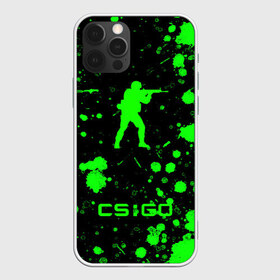 Чехол для iPhone 12 Pro Max с принтом CSGO logo , Силикон |  | Тематика изображения на принте: american | counter strike | cs go | автомат | америка | армия | бой | брызги | война | детям | игра | капли | кислотный | контр страйк | краска | логотипы игр | мальчикам | монстр | неоновый | оружие | пацанские | пятна