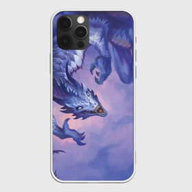 Чехол для iPhone 12 Pro Max с принтом Дракон воды , Силикон |  | drag | dragon | арт | динамическое | динозавр | дракон | дракон воды | красивое | ледник | фантастика