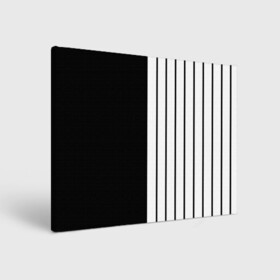 Холст прямоугольный с принтом Dark knite , 100% ПВХ |  | artwork | dark knite | two face | линии | полоски