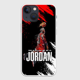 Чехол для iPhone 13 mini с принтом MICHAEL JORDAN ,  |  | jordan | michael | michael jordan | nba | баскетбол | баскетболист | джордан | защитник | майкл | майкл джордан | нба
