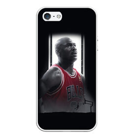 Чехол для iPhone 5/5S матовый с принтом MICHAEL JORDAN , Силикон | Область печати: задняя сторона чехла, без боковых панелей | jordan | michael | michael jordan | nba | баскетбол | баскетболист | джордан | защитник | майкл | майкл джордан | нба