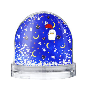 Снежный шар с принтом GINTAMA , Пластик | Изображение внутри шара печатается на глянцевой фотобумаге с двух сторон | anime | gintama | manga | аниме | гинтама | манга | пингвин