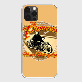 Чехол для iPhone 12 Pro с принтом Hoosier Motorcycling , силикон | область печати: задняя сторона чехла, без боковых панелей | motorcycle | байкеры | мотоциклы | пионеры