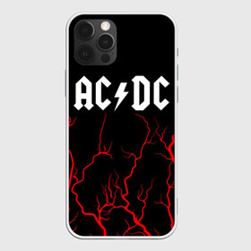 Чехол для iPhone 12 Pro Max с принтом AC DС , Силикон |  | ac dc | acdc | back to black | highway to hell | logo | music | rock | айси | айсидиси | диси | лого | логотип | молния | музыка | рок | символ | символика | символы | эйси | эйсидиси