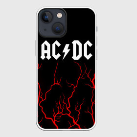 Чехол для iPhone 13 mini с принтом AC DС ,  |  | ac dc | acdc | back to black | highway to hell | logo | music | rock | айси | айсидиси | диси | лого | логотип | молния | музыка | рок | символ | символика | символы | эйси | эйсидиси