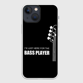 Чехол для iPhone 13 mini с принтом BASS PLAYER (GUITAR) ,  |  | guitar | nick senpai | бас | бас гитара | гитара | марченко | никита марченко