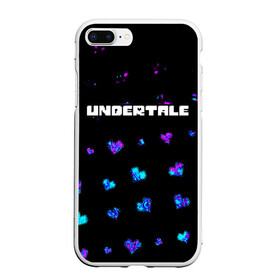 Чехол для iPhone 7Plus/8 Plus матовый с принтом UNDERTALE АНДЕРТЕЙЛ , Силикон | Область печати: задняя сторона чехла, без боковых панелей | annoying | asriel | chara | dog | frisk | game | games | logo | papyrus | sans | tale | under | undertale | азриэль | андер | андертейл | игра | игры | лого | логотип | надоедливая | папирус | санс | сердечко | сердце | символ | символы | собака 