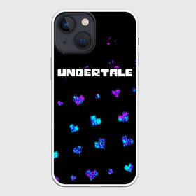 Чехол для iPhone 13 mini с принтом UNDERTALE   АНДЕРТЕЙЛ ,  |  | annoying | asriel | chara | dog | frisk | game | games | logo | papyrus | sans | tale | under | undertale | азриэль | андер | андертейл | игра | игры | лого | логотип | надоедливая | папирус | санс | сердечко | сердце | символ | символы | собака 