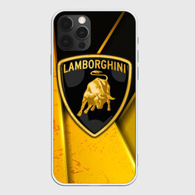Чехол для iPhone 12 Pro Max с принтом Lamborghini , Силикон |  | aventador | centenario | countach | lamborghini huracan | performante | sian | urus | veneno | ламба | ламборгини | ламборджини | челлендж