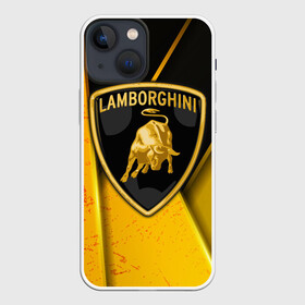 Чехол для iPhone 13 mini с принтом Lamborghini ,  |  | aventador | centenario | countach | lamborghini huracan | performante | sian | urus | veneno | ламба | ламборгини | ламборджини | челлендж