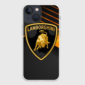 Чехол для iPhone 13 mini с принтом Lamborghini ,  |  | aventador | centenario | countach | lamborghini huracan | performante | sian | urus | veneno | ламба | ламборгини | ламборджини | челлендж