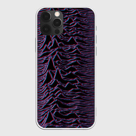 Чехол для iPhone 12 Pro Max с принтом Joy Division Glitch , Силикон |  | glitch | ian curtis | joy division | rock | unknown pleasures | глюк | иэн кёртис | рок