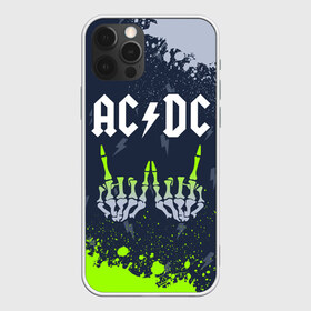 Чехол для iPhone 12 Pro Max с принтом AC DС , Силикон |  | ac dc | acdc | back to black | highway to hell | logo | music | rock | айси | айсидиси | диси | лого | логотип | молния | музыка | рок | символ | символика | символы | эйси | эйсидиси