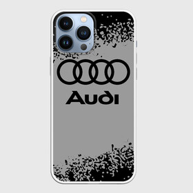 Чехол для iPhone 13 Pro Max с принтом AUDI   АУДИ ,  |  | Тематика изображения на принте: audi | auto | felb | logo | moto | quattro | sport | symbol | авто | автомобильные | ауди | кватро | кольца | лого | логотип | логотипы | марка | мото | символ | спорт | фгвш | шильдик