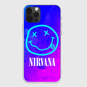 Чехол для iPhone 12 Pro Max с принтом NIRVANA НИРВАНА , Силикон |  | band | cobain | face | kurt | logo | music | nirvana | rock | rocknroll | группа | кобейн | курт | лого | логотип | музыка | музыкальная | нирвана | рожица | рок | рокнролл | символ