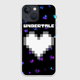 Чехол для iPhone 13 mini с принтом UNDERTALE   АНДЕРТЕЙЛ ,  |  | annoying | asriel | chara | dog | frisk | game | games | logo | papyrus | sans | tale | under | undertale | азриэль | андер | андертейл | игра | игры | лого | логотип | надоедливая | папирус | санс | сердечко | сердце | символ | символы | собака 