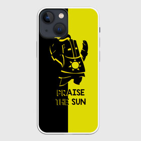Чехол для iPhone 13 mini с принтом Praise the sun ,  |  | dark souls | dark souls iii | дарк солс | дарк соулс | темные души | черные души
