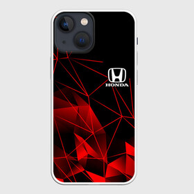 Чехол для iPhone 13 mini с принтом HONDA ,  |  | honda | авто | автомобиль | логотип | марка | машина | надпись | текстура | хонда