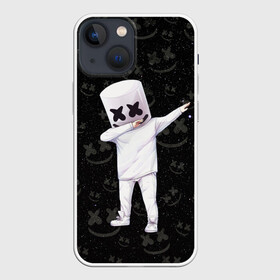 Чехол для iPhone 13 mini с принтом MARSHMELLO ,  |  | dj | marshmello | marshmellow | usa | америка | клуб | клубная музыка | мармело | маршмелло | маршмеллоу | музыка | музыкант