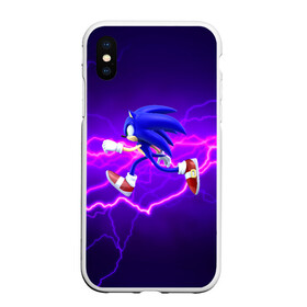 Чехол для iPhone XS Max матовый с принтом Sonic Storm , Силикон | Область печати: задняя сторона чехла, без боковых панелей | hedgehog | metal sonic | silver | silver the hedgehog | sonic | sonic boom | sonic the hedgehog | ёж сонник | игры | соник | фильмы