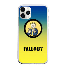 Чехол для iPhone 11 Pro матовый с принтом Fallout/Фоллаут , Силикон |  | 