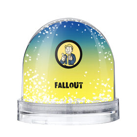 Снежный шар с принтом Fallout/Фоллаут , Пластик | Изображение внутри шара печатается на глянцевой фотобумаге с двух сторон | boy | fallout | new vegas | nuka cola | апокалипсис | бандиты | вегас | война | градиент | девочкам | детям | игра | логотипы игр | мальчикам | оружие | парни | пистолеты | подростковые | постапокалипсис | убежище