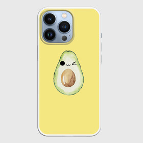 Чехол для iPhone 13 Pro с принтом Авокадо ,  |  | Тематика изображения на принте: авокадо