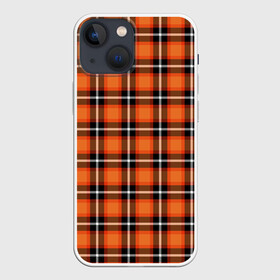 Чехол для iPhone 13 mini с принтом Шотландская клетка ,  |  | england | scotland | англия | великобритания | волынка | девиз | джентельмены | килт | клан | клетка | королевство | оранжевая | оранжевый | шотландия | шотландка | шотландская клетка