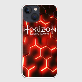 Чехол для iPhone 13 mini с принтом Horizon Zero Dawn ,  |  | aloy | antasy girl | art | artwork | digital art | fantasy | horizon | horizon: zero dawn | landscape | tallneck | warrior fantasy | weapon | zero dawn