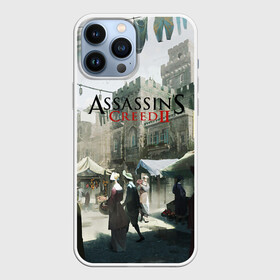 Чехол для iPhone 13 Pro Max с принтом Assassin’s Creed 2 ,  |  | Тематика изображения на принте: black flag | brotherhood | chronicles | creed | game | origins | revelations | rogue | syndicate | unity | valhalla | альтаир | ассасин | игры | кинжал | пираты