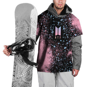 Накидка на куртку 3D с принтом BTS , 100% полиэстер |  | Тематика изображения на принте: army | bts | k pop | абстракция | арми | брызги | бтс | кейпоп | корея | кпоп | оппа