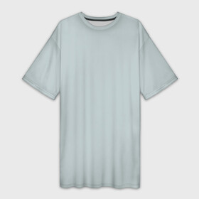 Платье-футболка 3D с принтом Радуга v5   голубой ,  |  | без дизайна | без картинки | одноцветные | серый | текстура
