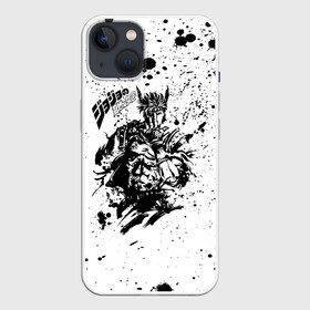 Чехол для iPhone 13 с принтом JoJo Bizarre Adventure ,  |  | anime | jojo | jojo’s bizarre adventure | аниме | анимэ | биззаре адвенчер | джо | джо джо | джоджо | джонатан джостар | дзёсукэ хигасиката | дзётаро кудзё | жожо | игги | кира | лого | манга | невероятные приключения