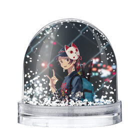 Снежный шар с принтом Танджиро Камадо , Пластик | Изображение внутри шара печатается на глянцевой фотобумаге с двух сторон | kamado | tanjiro | демоны | камадо | клинок | танджиро