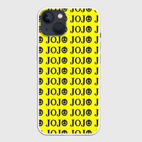 Чехол для iPhone 13 с принтом JoJo Bizarre Adventure ,  |  | anime | jojo | jojo’s bizarre adventure | аниме | анимэ | биззаре адвенчер | джо | джо джо | джоджо | джонатан джостар | дзёсукэ хигасиката | дзётаро кудзё | жожо | игги | кира | лого | манга | невероятные приключения