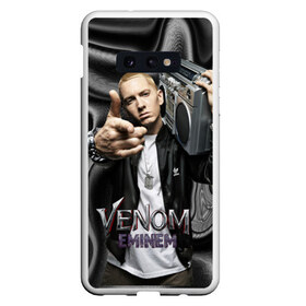 Чехол для Samsung S10E с принтом Eminem-Venom , Силикон | Область печати: задняя сторона чехла, без боковых панелей | eminem | rap | venom eminem | рэп | хип хоп | эминем
