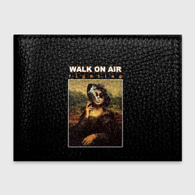 Обложка для студенческого билета с принтом walk on air , натуральная кожа | Размер: 11*8 см; Печать на всей внешней стороне | air | fighting | on | walk | картина | мона лиза