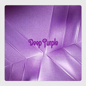 Магнитный плакат 3Х3 с принтом Deep Purple , Полимерный материал с магнитным слоем | 9 деталей размером 9*9 см | Тематика изображения на принте: deep | logo | purple | rock | whoosh | группа | знаменитости | лого | надпись | рок | текст