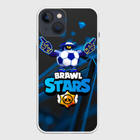 Чехол для iPhone 13 с принтом Mascot Darryl ТалисманMascot D ,  |  | Тематика изображения на принте: brawl | brawl stars | brawlstars | brawl_stars | jessie | mascot darryl | бравл | бравлстарс | дэрил | маскот | мяч | футбол | футбольный мяч