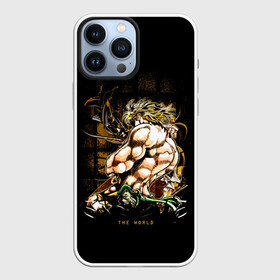 Чехол для iPhone 13 Pro Max с принтом Джонатан на черном ,  |  | anime | jojo | jojo’s bizarre adventure | аниме | анимэ | биззаре адвенчер | джо | джо джо | джоджо | джонатан джостар | дзёсукэ хигасиката | дзётаро кудзё | жожо | игги | кира | лого | манга | невероятные приключения