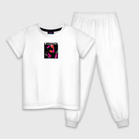 Детская пижама хлопок с принтом Лайфхак от Русалочки , 100% хлопок |  брюки и футболка прямого кроя, без карманов, на брюках мягкая резинка на поясе и по низу штанин
 | Тематика изображения на принте: 