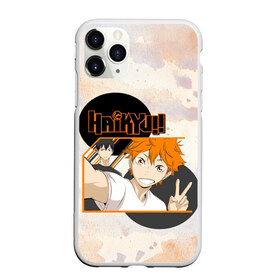 Чехол для iPhone 11 Pro матовый с принтом haikyuu , Силикон |  | anime. волейбол | haikyuu | аниме | тобио кагеяма | харуити фурудатэ | шоё хината