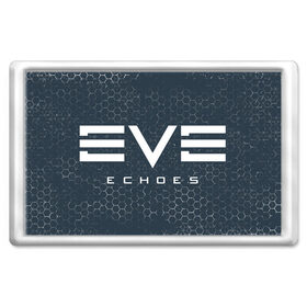 Магнит 45*70 с принтом EVE ECHOES / ИВ ЭХО , Пластик | Размер: 78*52 мм; Размер печати: 70*45 | 