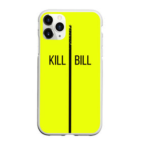Чехол для iPhone 11 Pro Max матовый с принтом Убить Билла , Силикон |  | Тематика изображения на принте: kill bill | желтый | квентин тарантино | кино | фильм